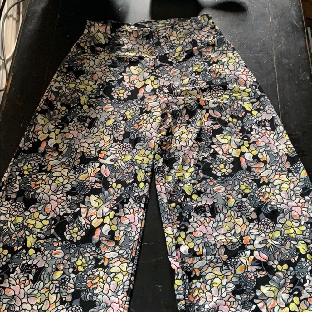 Shosho floral stretchy pants